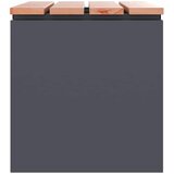  Vrtna klupa 1-Broj sjedala 60 x 40 x 43 cm Čelik Antracit | Eponuda.com