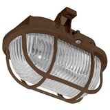  Spoljno plafonsko svetlo OVAL 1xE27/60W/230V IP44 braon | Eponuda.com