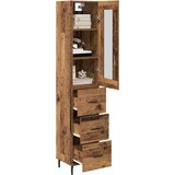 Highboard Staro drvo 34,5 x 34 x 180 cm Konstruirano drvo | shoptok.hr
