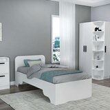 Hanah home Luses - White White Single Bedstead | ePonuda.com