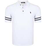 Dewberry T8585 MENS T-SHIRT-LIGHT BLACK-WHITE Cijene