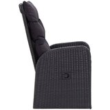  7-dijelni vrtni blagovaonski set s jastucima crni | shoptok.hr