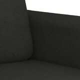 4-dijelni set sofa s jastucima crni od tkanine | shoptok.hr