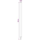  Ograde 15 kom. Zelena 120 cm Masivna borovina | shoptok.hr