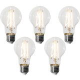 LUEDD Komplet 5 E27 zatemnitvenih LED žarnic A60 6W 700 lm 2200K Cene