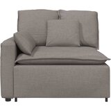  Modularni kauč s naslonom za ruke i jastucima, taupe 100 cm | shoptok.hr