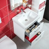 Jika H8103820001041 Lyra Plus Viva 60 x 45 cm pravokotni vgradni keramični umivalnik z odprtino za armaturo | Shoptok.si