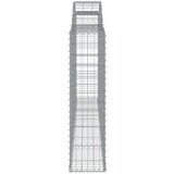  Lučne gabionske košare 9 kom 300x30x120/140cm pocinčano željezo | shoptok.hr