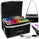 XXXL 168 parcijalni set dvostranih markera i flomastera  XXXL 168 parcijalni set dvostranih markera i flomastera Slike