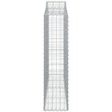  Lučne gabionske košare 11kom 200x30x120/140cm pocinčano željezo | shoptok.hr