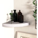vidaXL Kutna zidna polica siva boja betona 35 x 35 x 3,8 cm MDF | shoptok.hr