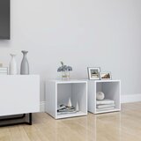 TV ormarići 2 kom bijeli 37 x 35 x 37 cm konstruirano drvo | Eponuda.com