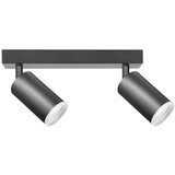 SPOT svetiljka LONDON 2xGU10/10W/230V crna | Eponuda.com
