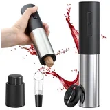 Komplet baterija. inox brzog USB otvarača za vino