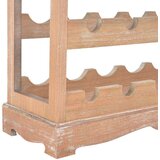 Ormarić za vino smeđi 70 x 22,5 x 70,5 cm MDF | shoptok.hr
