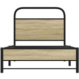 vidaXL Okvir kreveta bez madraca boja hrasta sonome 80 x 200 cm drveni | shoptok.hr