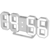 Home Sat sa alarmom, 3D LED zaslon - LTC 04, Bijeli Cijene