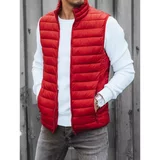 DStreet Men's red vest TX4317
