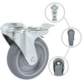  Okretni kotačići s otvorom za vijke 4 kom 100 mm | Eponuda.com