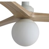 Faro 34281WT-11L - Stropni ventilator KLIMS 1xE27/15W/230V borovina/bela prečnik 92,5 cm WT+DO | Eponuda.com
