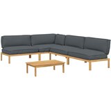  Set sofe s jastukom 5 pcs Antracit Čvrsto drvo akacije | Eponuda.com