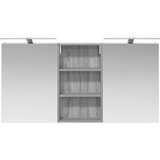  Set ormarića za kupaonicu 3 pcs 140 x 14,5 x 70 cm | shoptok.hr