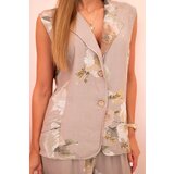 Kesi Włoski Women's set made of viscose, vest and trousers in floral fango | shoptok.hr