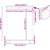 Rolo zavjesa Bijela i narančasta 200 x 250 cm | shoptok.hr