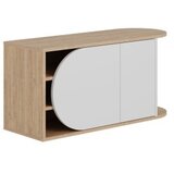 Hanah home cipelarnik nova shoe bench oak white | ePonuda.com
