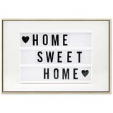  Slika - Cinema Light Box (1 Part) Vertical 90x60 U prirodnom drvenom okviru | shoptok.hr