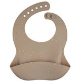 Canpol BABIES SILIKONSKA PORTIKLA SA DZEPOM DOTS 51029 BEIGE (51029_bei) Cene