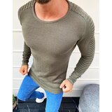 DStreet Sweter męski wkładany przez głowę khaki u