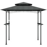  Sjenica za roštilj s policama antracit 240x150x243 cm čelična | shoptok.hr