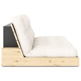 Karup Design Kremno bela raztegljiva sedežna garnitura 196 cm Base – | Shoptok.si
