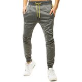 DStreet Spodnie męskie dresowe ciemnoszare | shoptok.hr