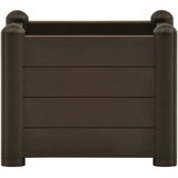  Povišena vrtna gredica PP boja kave 43 x 43 x 35 cm | shoptok.hr