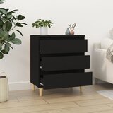  Komoda crna 60 x 35 x 70 cm od konstruiranog drva | Eponuda.com