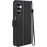 Oem Mayaxess, Torbica s preklopom za Samsung Galaxy A25 5G Zaščita z zapestnim trakom Večnamenska zaklopka, Črna, (5000215597) | Shoptok.si
