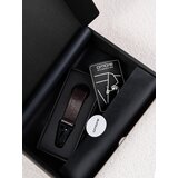Ombre Men's travel style gift set - silver pin and key ring Cijene