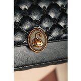 Fenzy Mala Torbica Sa Prošivenim Detaljem, Crna | shoptok.hr