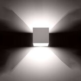  Stenska svetilka QUAD 1 bela, (21347406) | Shoptok.si