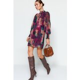 Trendyol Multicolored Printed Woven Woven Dress Cene