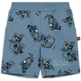 ninjago šorts, prašnjavo plava