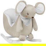 Kikka Boo Plišana igračka Mouse sa klackalicom i sedištem | ePonuda.com
