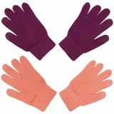Icepeak rokavice 5 prstov HIGHLAND JR vijolična D ONE SIZE