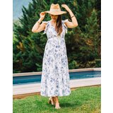 Céleste Dolge obleke ROMY Bela | Shoptok.si