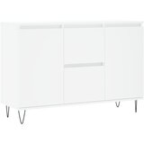 Maison Chic Komoda - Predalnik bela 104x35x70 cm inženirski les, (21716066) Cene