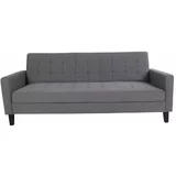 House Nordic Sivi kauč na razvlačenje 109 cm Milton -