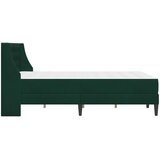  Okvir kreveta s madracem Tamnozelena 140 x 190 cm Baršun | shoptok.hr