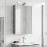  Kopalniška ogledalna omara Siva Sonoma 40 x 10,5 x 60,5 cm, (5000233240) | Shoptok.si
